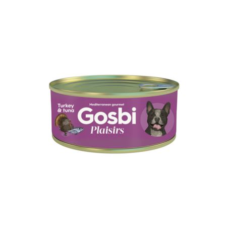 GOSBI DOG PLAISIRS INDYK & TUŃCZYK 185G